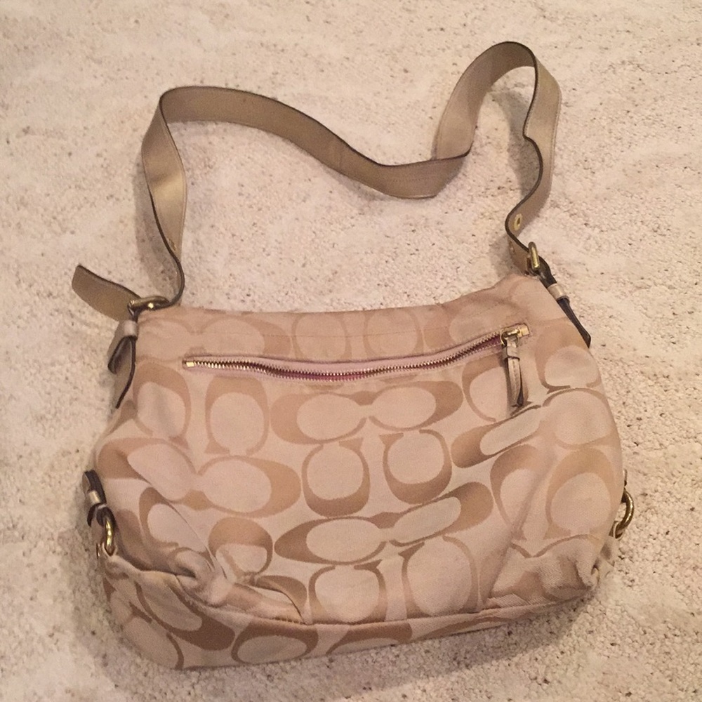 Coach cross body purse